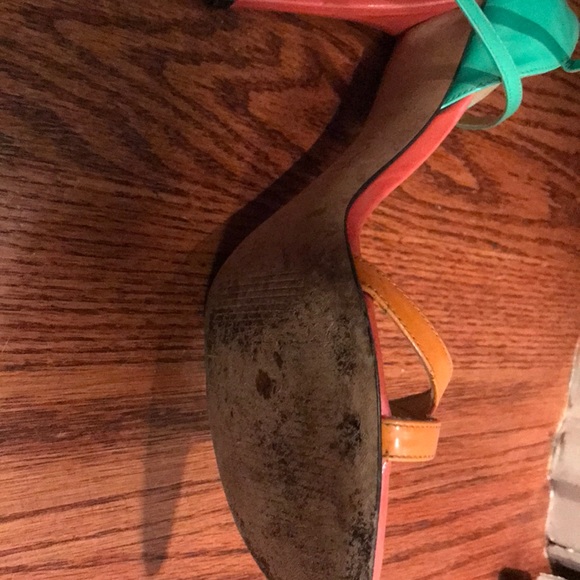 Multi colored Stuart Weitzman Heels - Picture 4 of 5